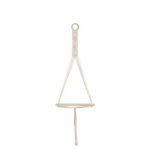 Macrame Handmade Wall Shelf for Plants Decor Cotton Cord Pine Wooden Plank Hanging Floating Shelf Boho Decor Set of 2 for Bedroom Living Room Balcony Beige 55 x 30  Amazon.in Home & Kitchen