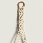 Macrame Handmade Wall Shelf for Plants Decor Cotton Cord Pine Wooden Plank Hanging Floating Shelf Boho Decor Set of 2 for Bedroom Living Room Balcony Beige 55 x 30  Amazon.in Home & Kitchen