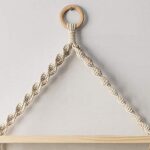 Macrame Wall Hanging Shelf Bohemian Designs Home Decor Pine Wooden Shelves and Cotton Cord (Bohemian)  Amazon.in Home & Kitchen